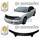 Дефлектор капота (Серый) SUBARU LEGACY B4 (1998-2002)