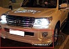 Обвес пластиковый передний (с ходовыми огнями ) TOYOTA LAND CRUISER 200 (2012-)