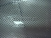 Дефлектор капота (шелкография серебро) MITSUBISHI PAJERO / MONTERO