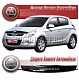 Дефлектор капота (черный) HYUNDAI I20