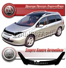 Очки на фары (черные) PEUGEOT 307 SW