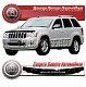Дефлектор капота (черный) JEEP GRAND CHEROKEE (2005-ON)