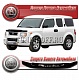 Дефлектор капота (прозрачный) HONDA ELEMENT YH2 (2003-2008)