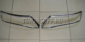 Хромированные накладки на фары TOYOTA ALLION (2007-)