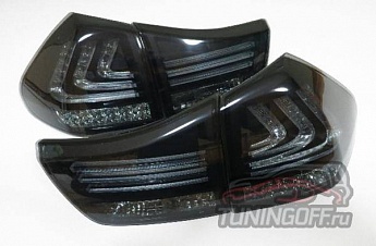 Стоп-сигналы (в стиле BMW дымчатые) LEXUS RX400H (2005-2008)