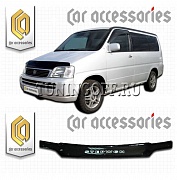 Дефлектор капота (прозрачный) HONDA StepWagon RF1, RF2 (96-00)