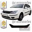 Дефлектор капота (прозрачный) FORD FOCUS (00-04)
