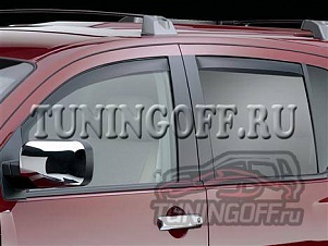 Ветровики дверные (светло-серые) INFINITI QX56 (2004-2010)