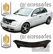 Дефлектор капота (прозрачный) OPEL VECTRA (2002-2005)