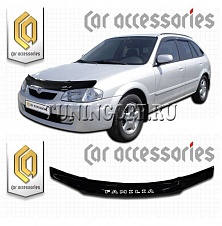 Очки на фары (черные) MAZDA FAMILIA (1998-2003)