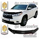 Дефлектор капота (прозрачный) TOYOTA HIGHLANDER (2014-)