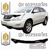 Дефлектор капота (Чёрный) LEXUS RX300 / RX330 (02-06)