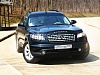 Дефлектор капота (черный) INFINITI FX35