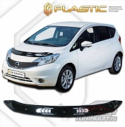 Дефлектор капота (Чёрный) NISSAN NOTE (2012-2016)
