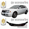 Дефлектор капота (прозрачный) SUBARU IMPREZA WAGON (00-01)