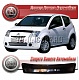 Дефлектор капота (черный) CITROEN C2 (2003—2010)