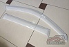 Ветровики дверные (шелкография белая) LEXUS GX470