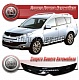 Дефлектор капота (серый) CITROEN C-CROSSER