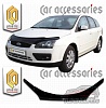Дефлектор капота (прозрачный) FORD FOCUS универсал (2005-2008)