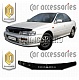 Очки на фары (Чёрные) SUBARU IMPREZA / WRX (92-99)