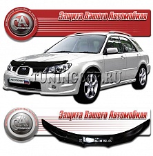 Дефлектор капота (прозрачный) SUBARU IMPREZA WAGON (2007-)