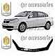 Очки на фары (Серые) RENAULT SYMBOL (09-)