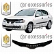 Дефлектор капота (прозрачный) NISSAN ALMERA (04-)