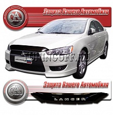 Очки на фары (серые) MITSUBISHI LANCER (07-)
