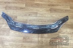 Дефлектор капота (шелкография черная) NISSAN X-TRAIL (07-2013)