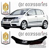 Дефлектор капота (черный) VOLKSWAGEN GOLF PLUS (2004-2008)