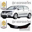 Дефлектор капота (черный) VOLKSWAGEN GOLF PLUS (2004-2008)