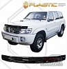 Дефлектор капота (полупрозрачный) NISSAN SAFARI (95-04)