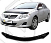 Дефлектор капота (черный) TOYOTA COROLLA (08 -)