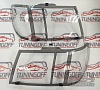 Очки на фары (шелкография черная) TOYOTA LAND CRUISER J100; J105 (98-02)