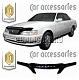 Очки на фары (прозрачные) TOYOTA CRESTA X100 (1996-1998)