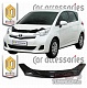 Дефлектор капота (серый) TOYOTA RACTIS (2010-2014)