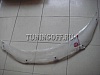 Дефлектор капота (Шелкография белая) TOYOTA COROLLA FIELDER (06-up)