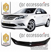 Дефлектор капота (прозрачный) CHANGAN EADO (2013-)