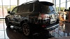 Стоп-сигналы (черные рестайлинг) LEXUS LX570 (2008-2015)