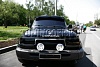 Очки на фары (Чёрные) TOYOTA LAND CRUISER 80 (90-97)