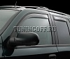 Ветровики дверные (светло-серые) MERCEDES-BENZ ML-class (2006-2011)