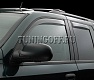 Ветровики дверные (светло-серые) MERCEDES-BENZ ML-class (2006-2011)