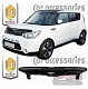 Дефлектор капота (прозрачный) KIA SOUL (2014-)