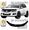 Дефлектор капота (прозрачный) VOLKSWAGEN TIGUAN (2012-)