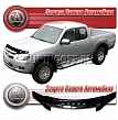 Дефлектор капота (черный) MAZDA BT-50 (08-)