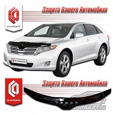 Дефлектор капота (серый) TOYOTA VENZA (2011-)