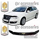 Дефлектор капота (прозрачный) VOLKSWAGEN PASSAT B6 / MAGOTAN (2005-) универсал
