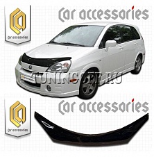Дефлектор капота (Прозрачный) SUZUKI AERIO / LIANA (2001-)