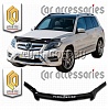 Дефлектор капота (прозрачный) MERCEDES-BENZ GLK-Class (2012-)