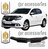 Очки на фары (прозрачные) RENAULT LOGAN (2014-)